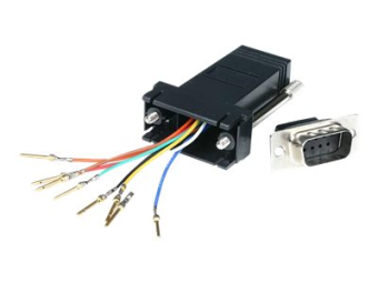 StarTech.com DB9 auf RJ45 Modular-Adapter - SteckerBuchse - Seriell Adapter DB-9  RJ-45 - St  Bu - Serieller Adapter - DB-9 (M)