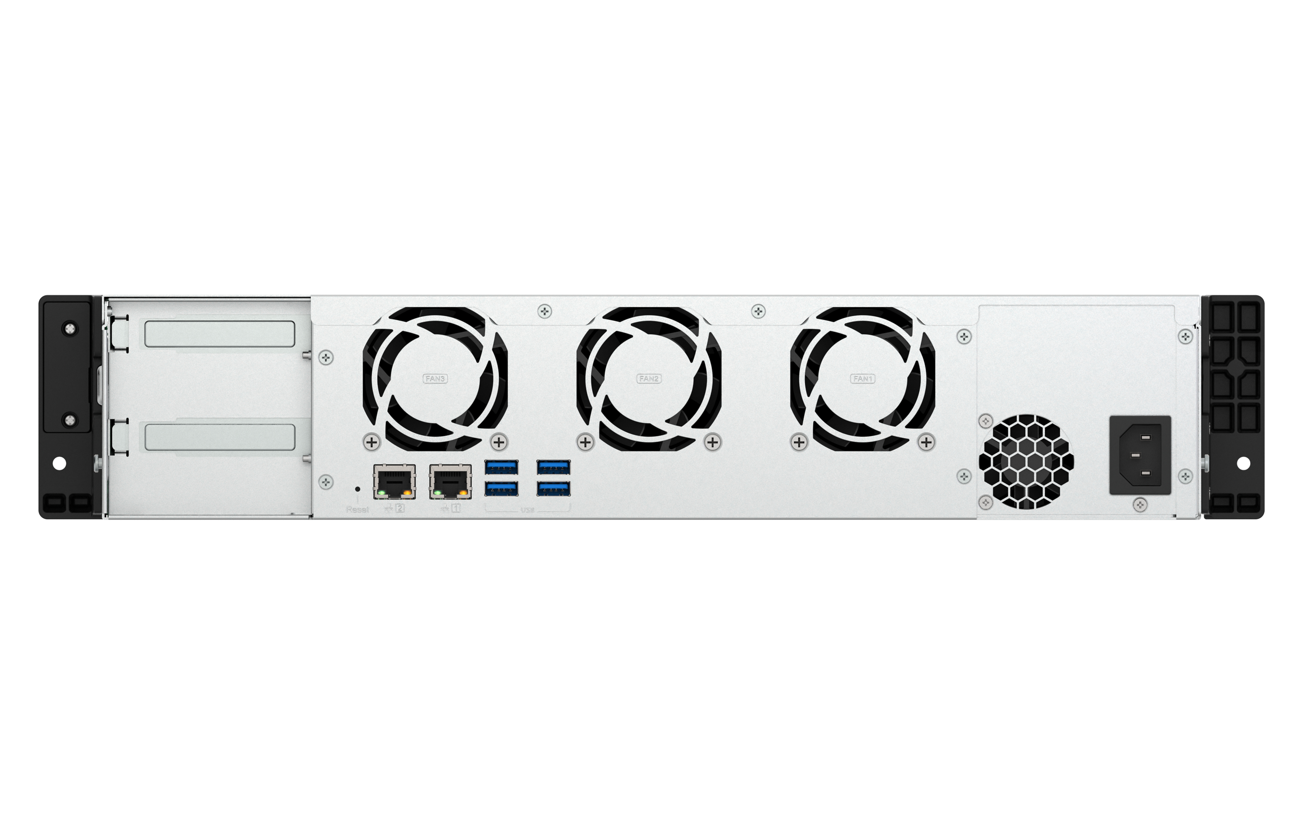 QNAP TS-855eU - NAS-Server - 8 Schächte - Rack, Ansicht 2