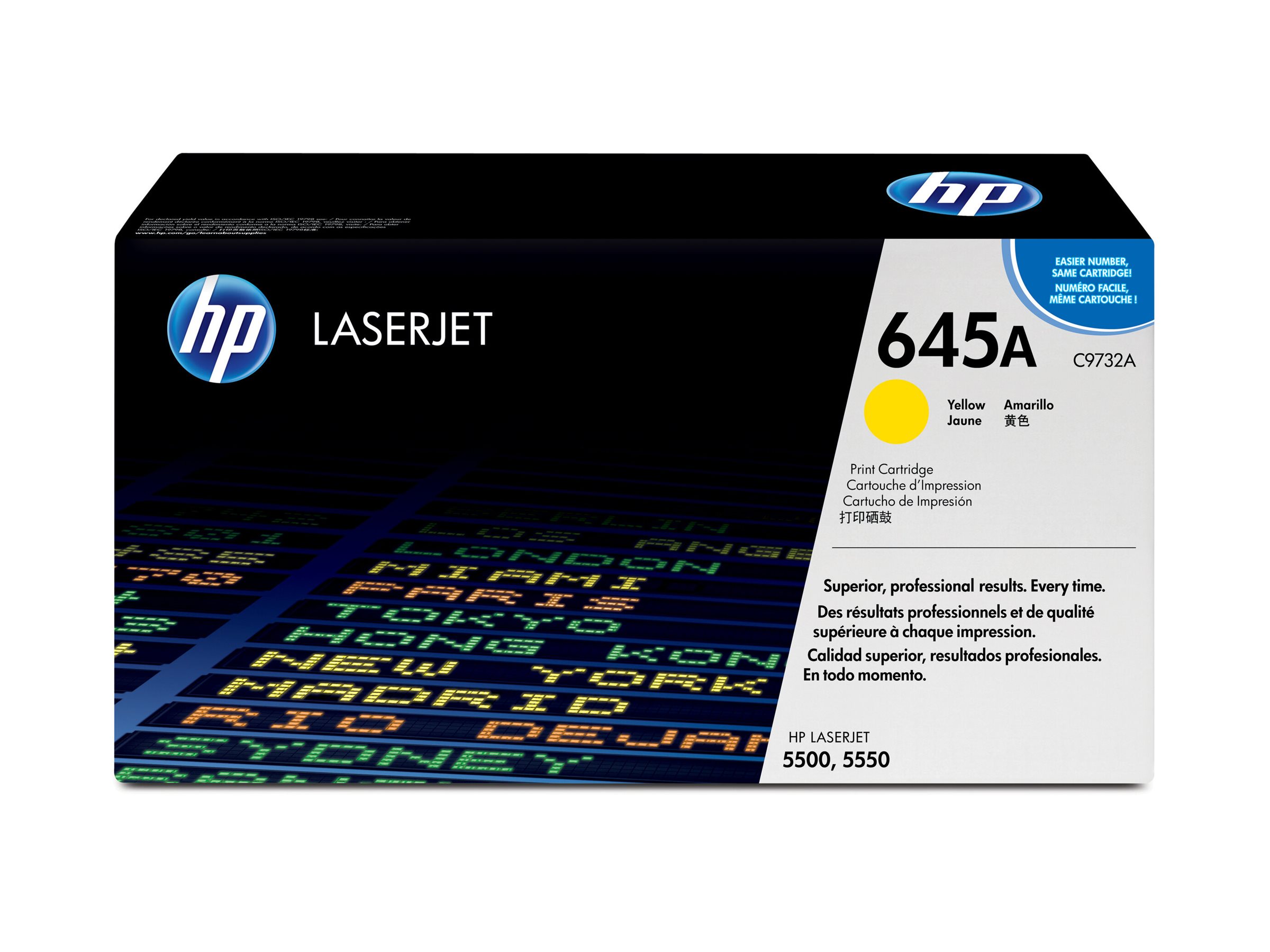 HP 645A - Gelb - original - LaserJet - Tonerpatrone (C9732A)