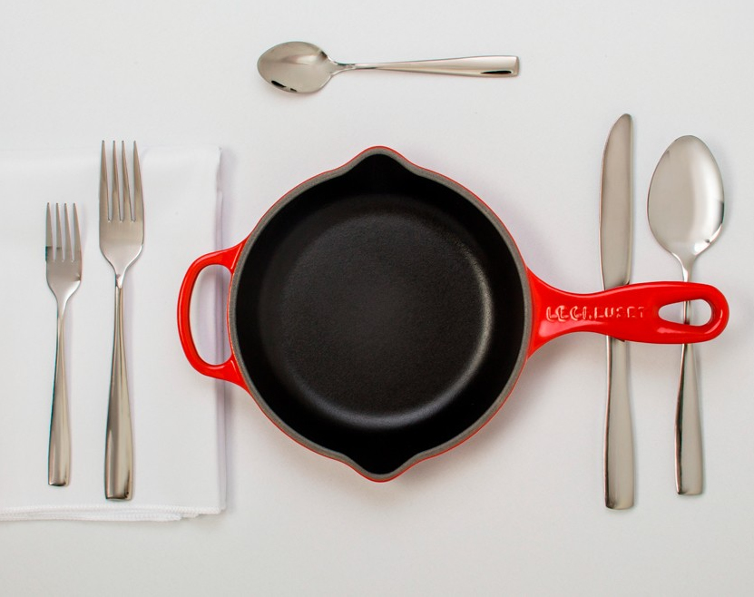 Le Creuset 20182230900422 - Rund - Allzweckpfanne - Schwarz - Rot - Eisenguss - Keramik - Gas - Induktion - Versiegelt, Ansicht 3