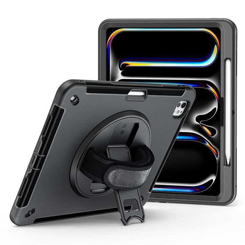 eSTUFF iPad Pro 13 2025/2024 OHIO Defender Case with hand strap, Ansicht 2