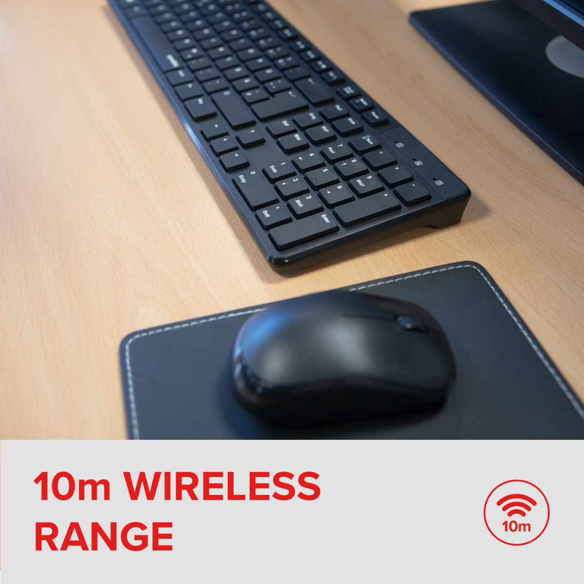 SPEEDLINK Deskset SIGNIUM Wireless Office schwarz retail - TL: Deutsch, QWERTZ, Ansicht 4