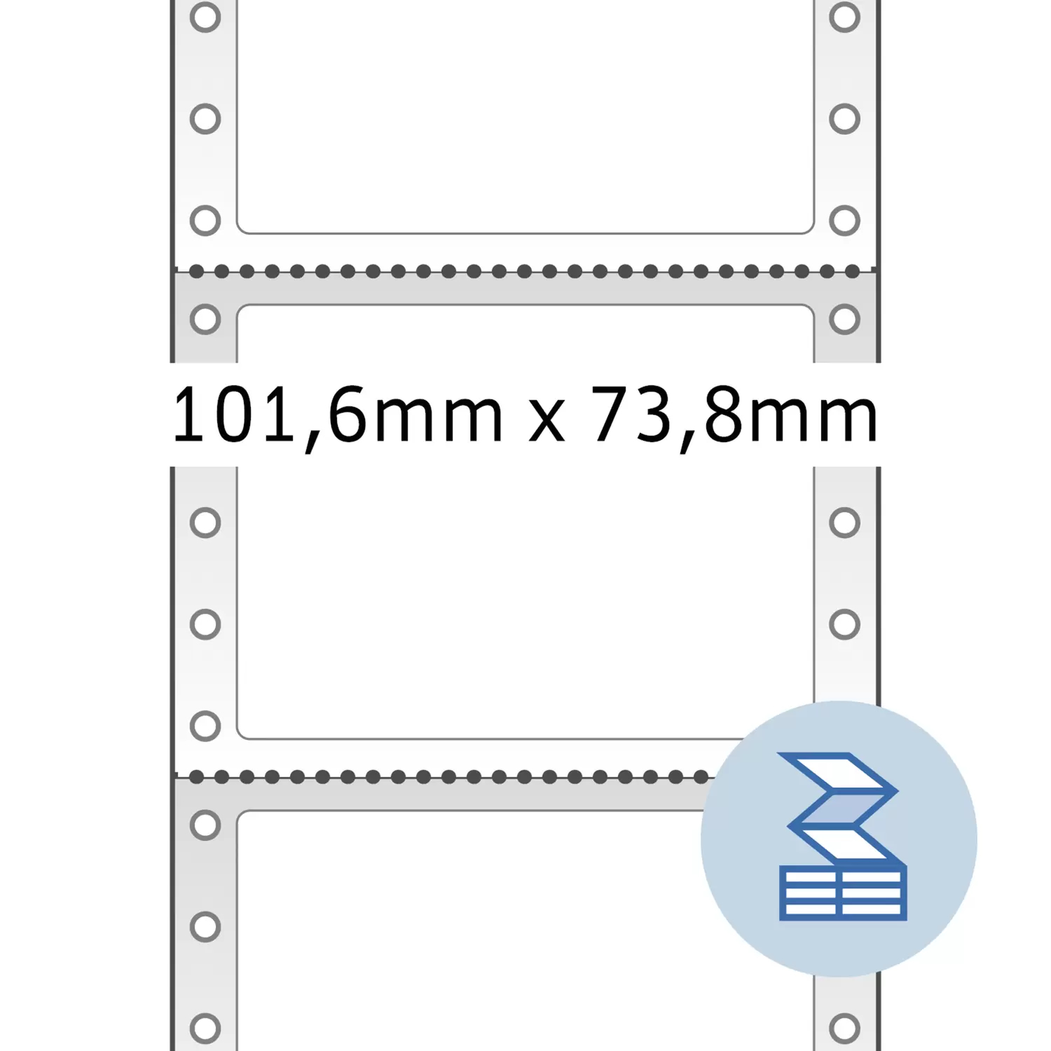 HERMA Computer labels - Papier - matt - permanent selbstklebend, Ansicht 4