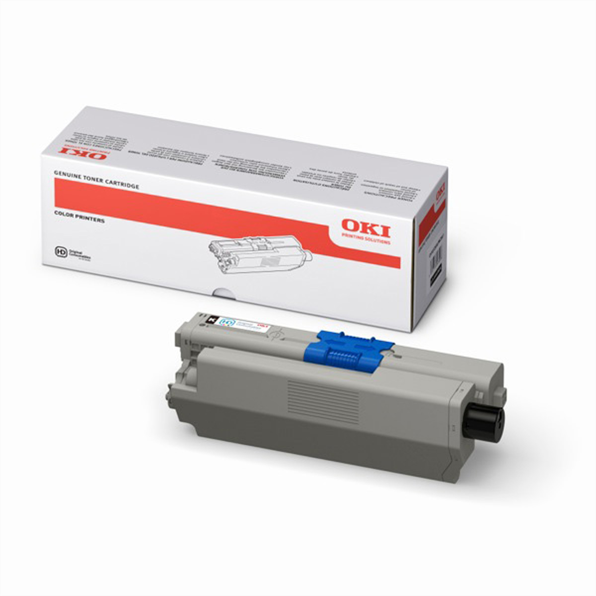 OKI Schwarz - Original - Tonerpatrone - für OKI MC352, MC361, MC362, MC562, Ansicht 2