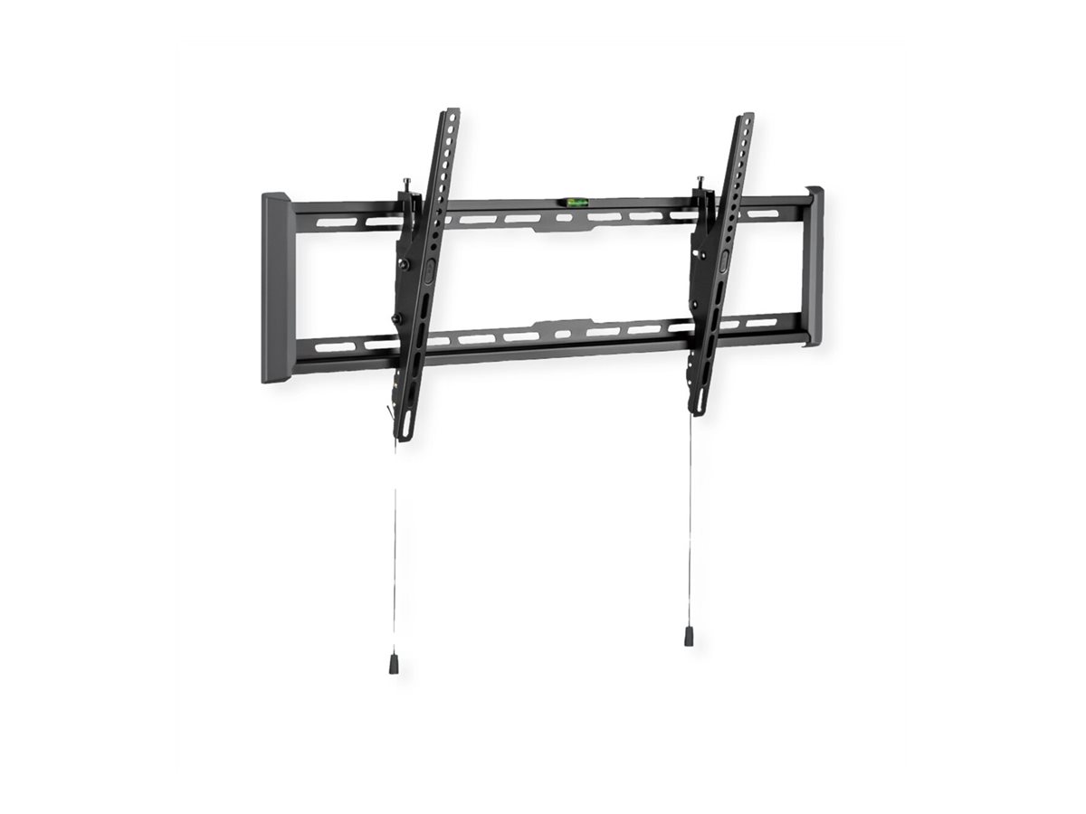 VALUE Befestigungskit (Wandmontage) - neigbar - für LCD TV - 47 mm Wandabstand, < 75 kg, VESA 800 x 400 - Metall - Schwarz - Bildschirmgröße: 109-229 cm (43"-90")