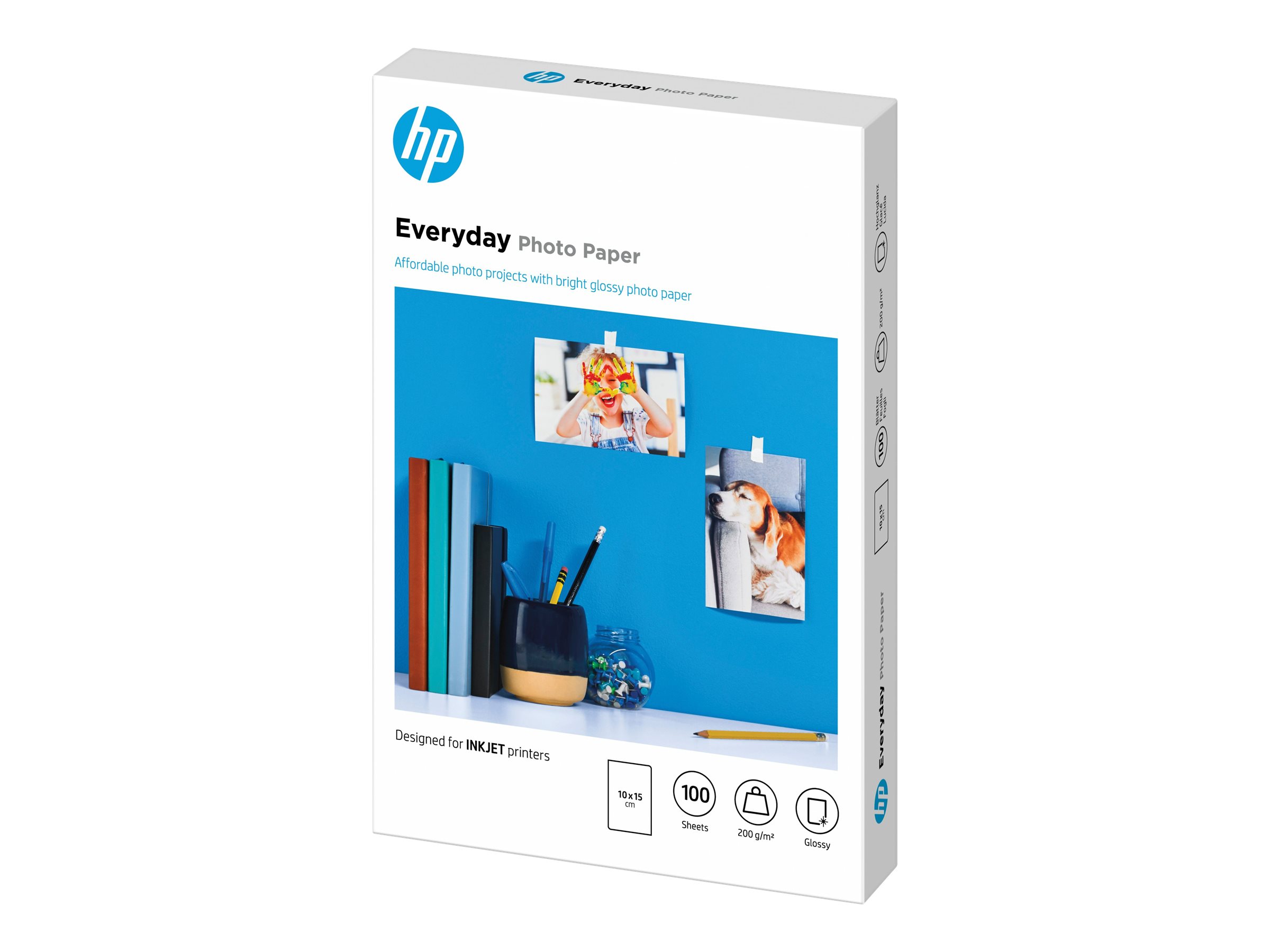 HP Everyday Photo Paper - Glänzend (CR757A)