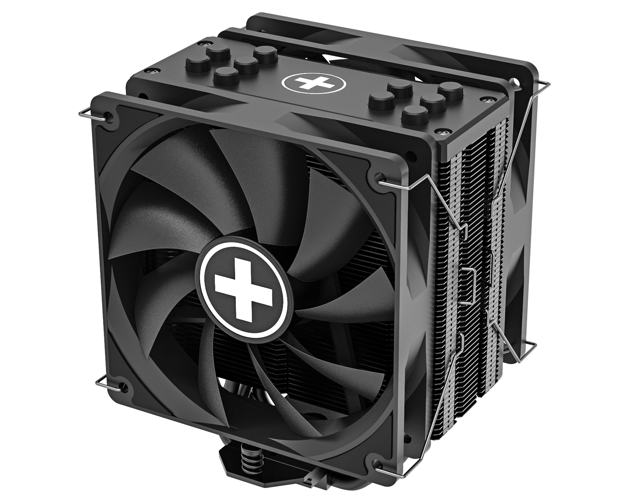 Xilence M705D - Prozessor-Luftkühler - (für: LGA1156, LGA1155, LGA2011, LGA1150,… ) - 120 mm - Schwarz, Ansicht 4