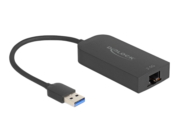 Delock USB Typ-A Adapter zu 2.5 Gigabit LAN - Adapter - Digital/Daten, Ansicht 4