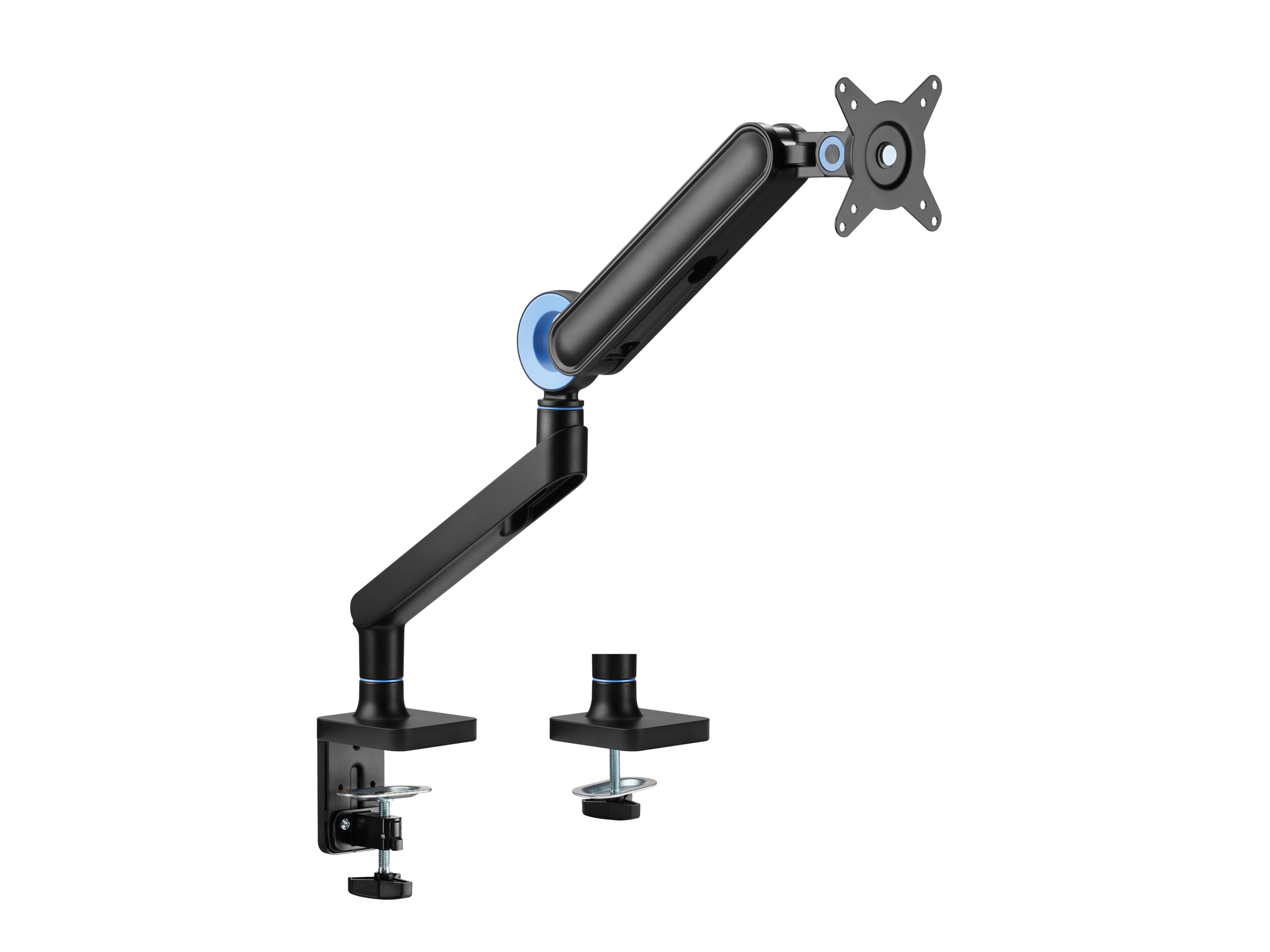Equip Premium - Befestigungskit (Kabeldurchführungsklemme, Schrauben, Klemmhalterung, Tisch-Montagearm) - 43.2-88.9 cm, Ansicht 3