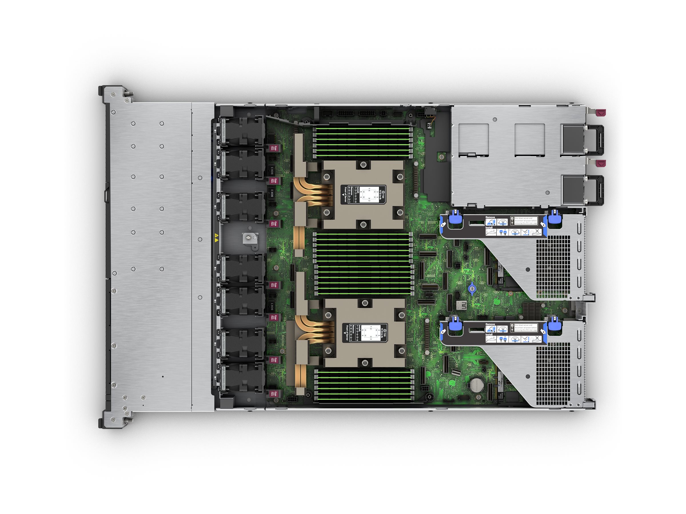 HPE ProLiant DL365 Gen11 - Server - Rack-Montage - 1U - zweiweg - 1 x EPYC 9115 / 2.6 GHz - RAM 64 GB - SATA/SAS/NVMe - Hot-Swap 6.4 cm (2.5")