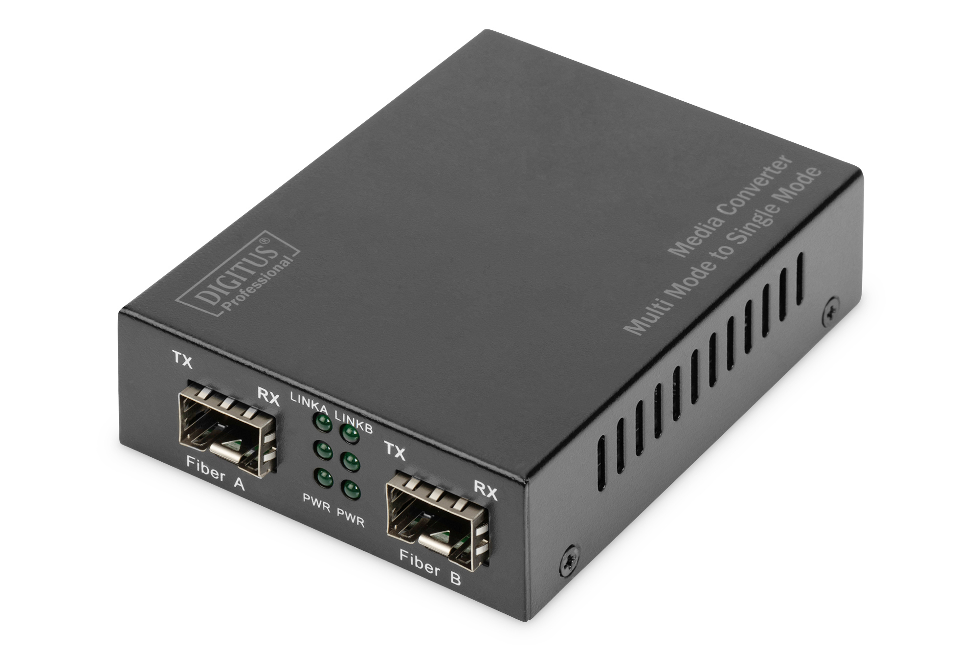 DIGITUS Gigabit Multimode/Singlemode Medienkonverter SFP, 1000 Mbit/s, 1000Base-X, 100Base-X, 1000Base-X, Gigabit Ethernet, 100,1000 Mbit/s, 100BASE-X, 1000BASE-X