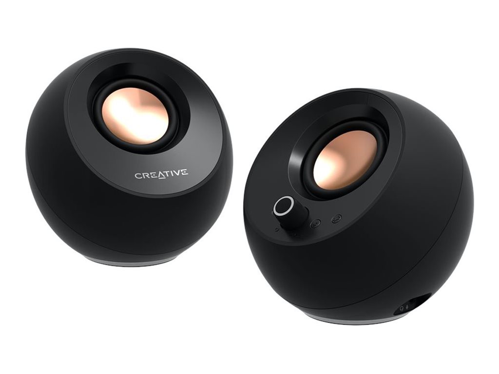 Creative Labs Creative Aktivbox Pebble Pro 2.0 Bluetooth 5.3 RGB schwarz - Lautsprecher - Bluetooth 5, Ansicht 3