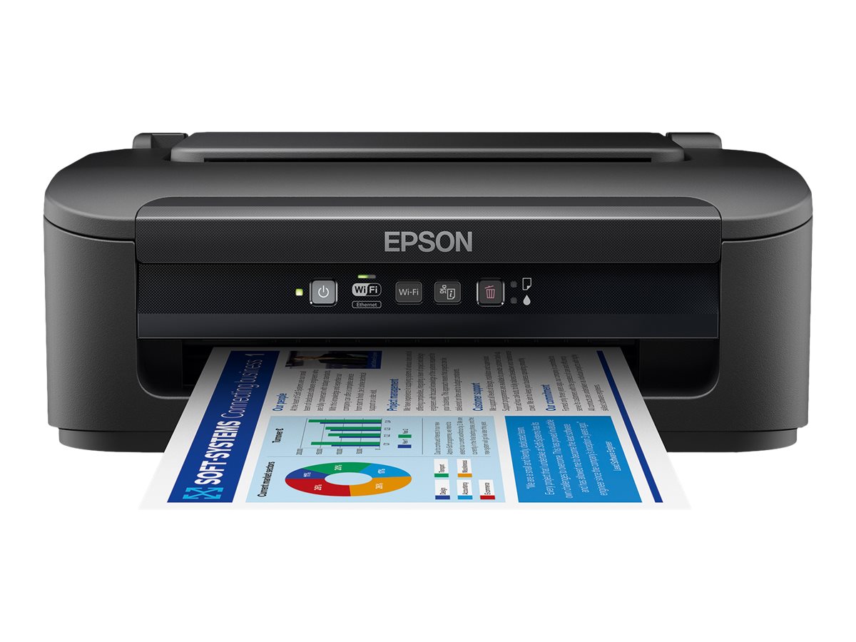 Epson WorkForce WF-2110W - Drucker - Farbe - Tintenstrahl - A4/Legal - 5760 x 1440 dpi - bis zu 9 Seiten/Min. (einfarbig