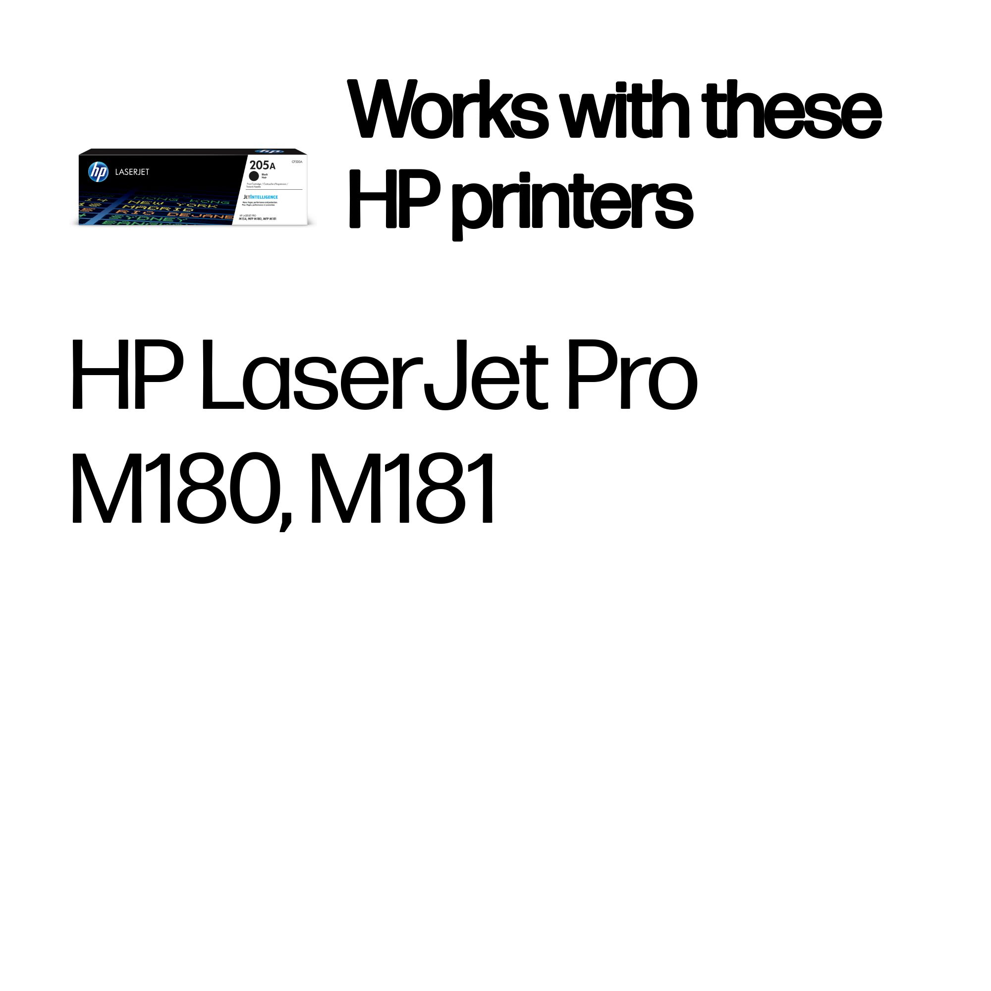 HP 205A - Schwarz - Original - LaserJet - Tonerpatrone (CF530A), Ansicht 2