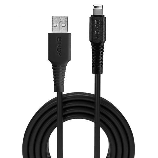 Lindy Lightning-Kabel - Lightning (M) bis USB (M), Ansicht 2