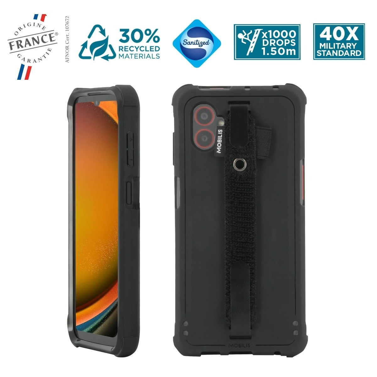 Mobilis PROTECH - Hintere Abdeckung für Mobiltelefon, Ansicht 4
