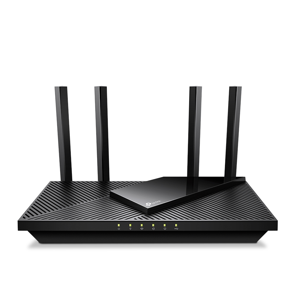 TP-LINK Archer AX55 Pro - Wi-Fi 6 (802.11ax) - Dual-Band (2,4 GHz/5 GHz) - Eingebauter Ethernet-Anschluss - Schwarz, Ansicht 2