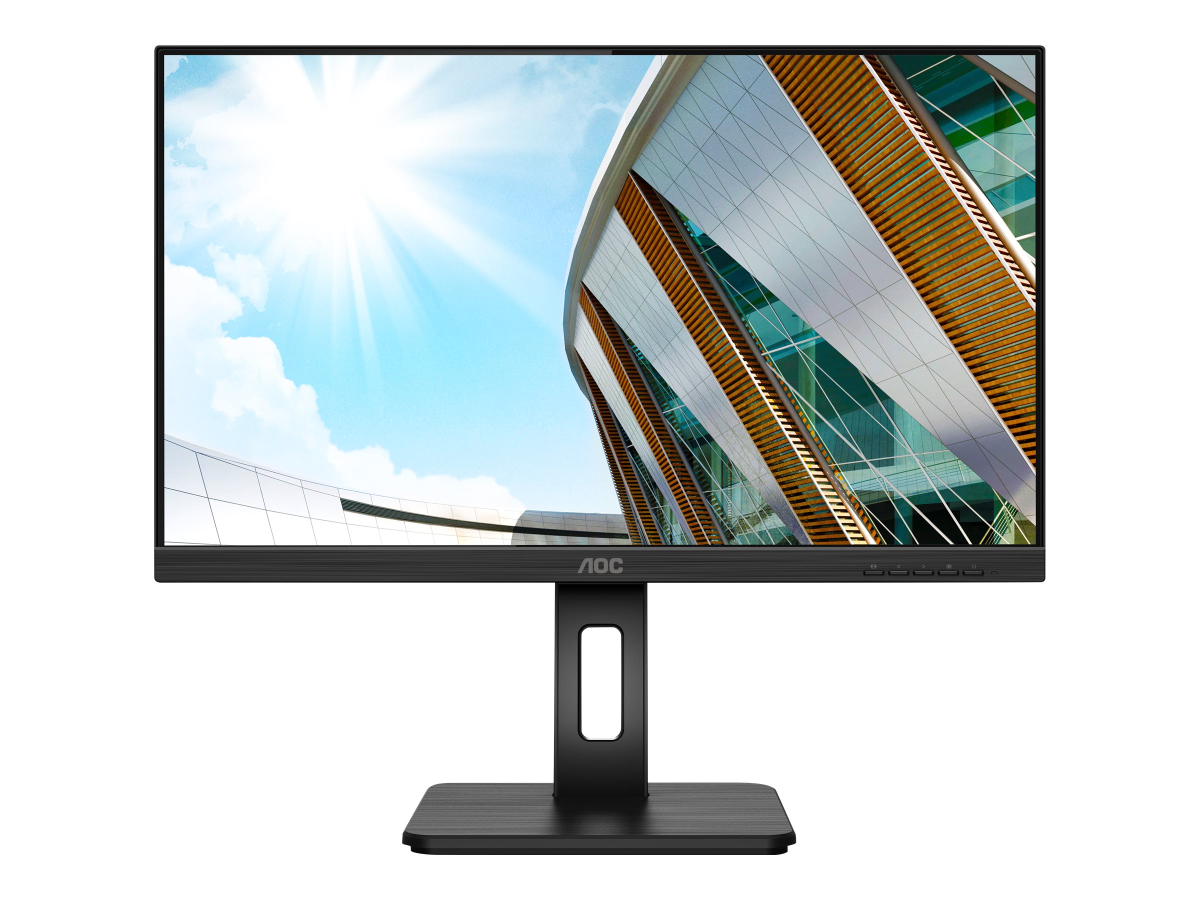 AOC Q24P2Q - LED-Monitor - 60.5 cm (23.8) - 2560 x 1440 QHD @ 75 Hz