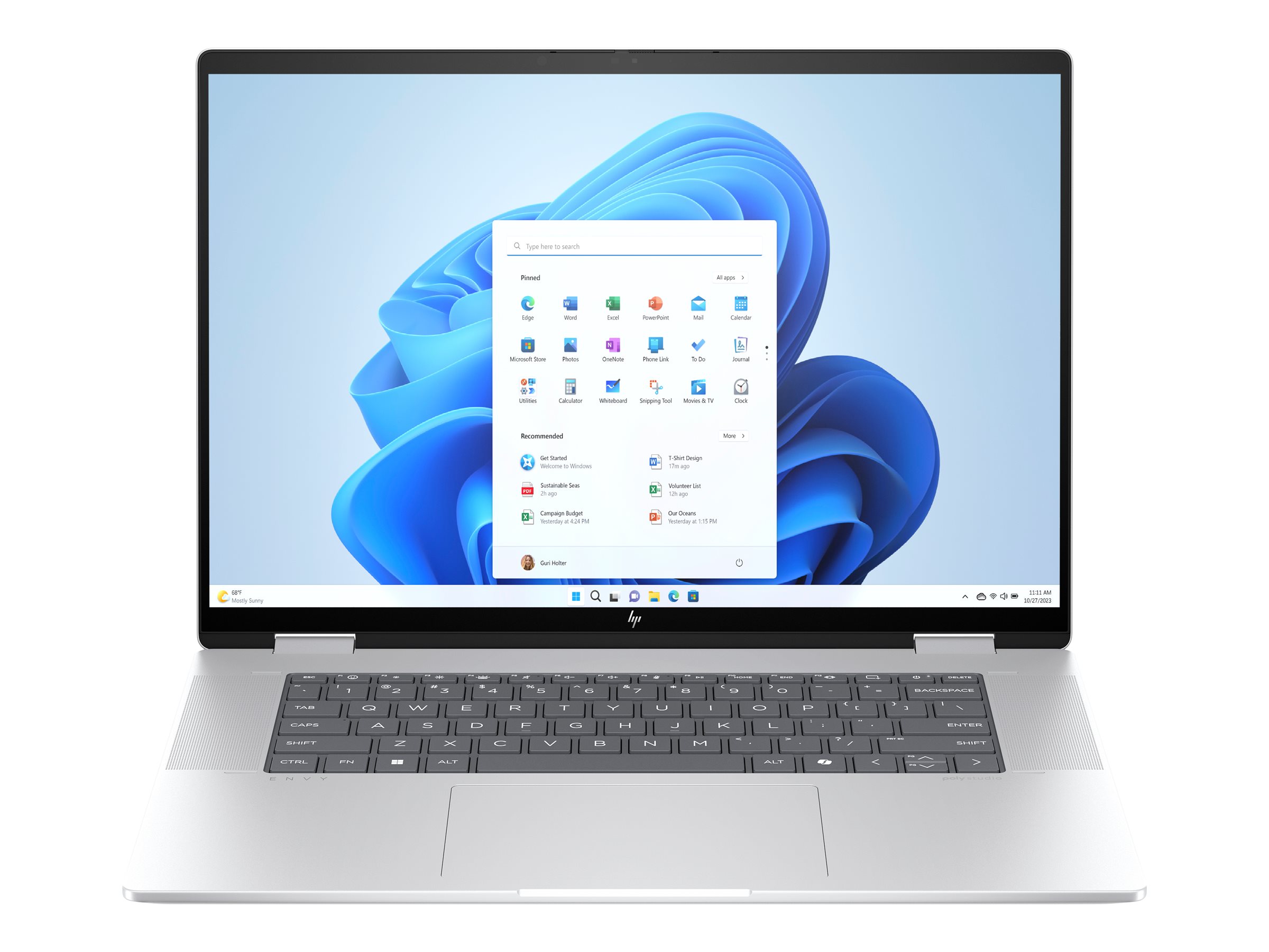 HP ENVY x360 Laptop 16-ac0158ng - Flip-Design - Intel Core Ultra 5 125U / 1.3 GHz - Evo - Win 11 Home - Intel Graphics - 16 GB RAM - 512 GB SSD NVMe - 40.6 cm (16")
