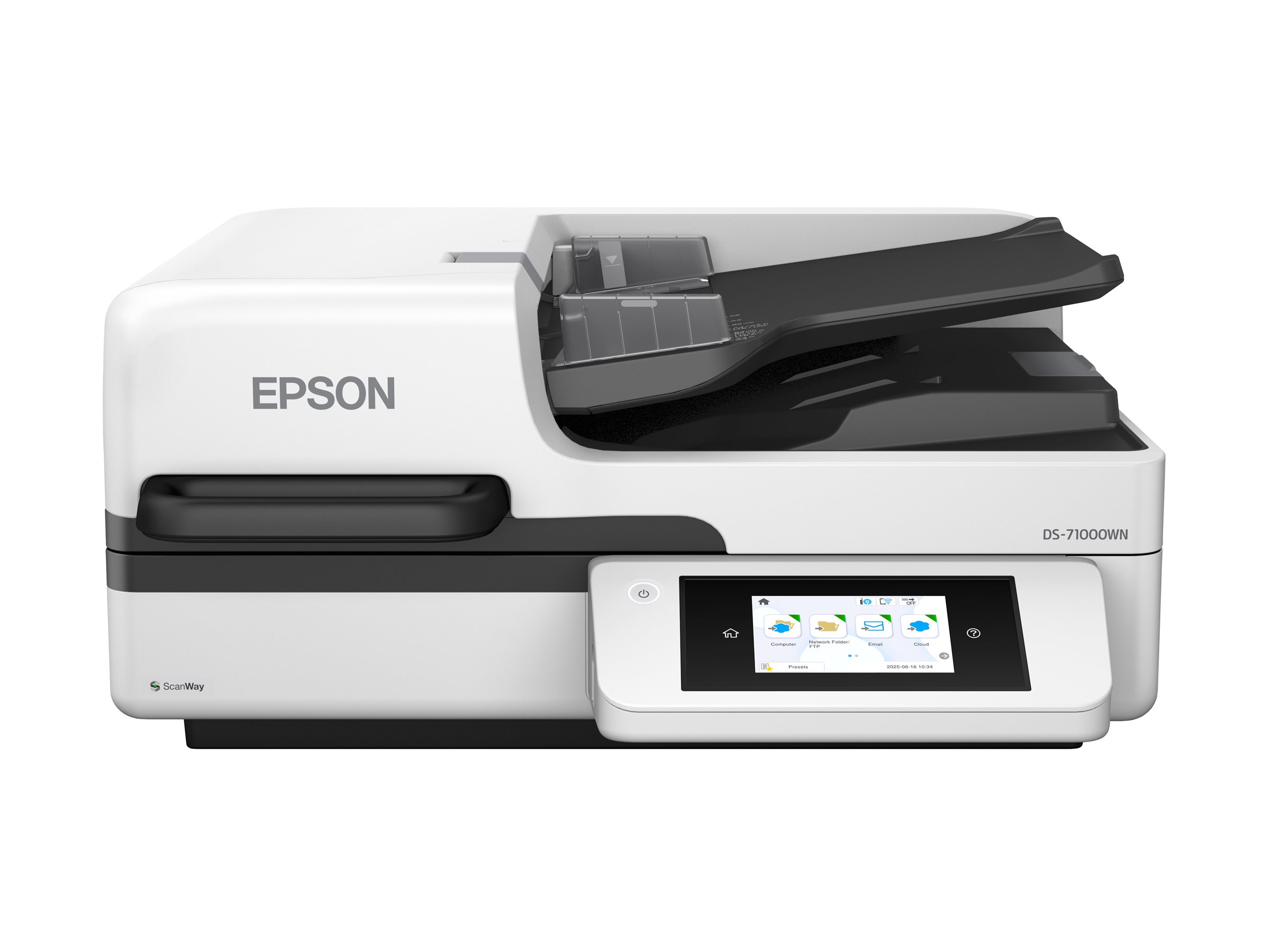 Epson WorkForce DS-71000WN - Dokumentenscanner - Duplex - A3 - 600 dpi x 600 dpi - bis zu 70 Seiten/Min. (einfarbig)