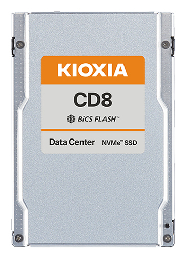 Kioxia CD8-V Series KCD8XVUG1T60 - SSD - Mixed Use - 1600 GB - Datencenter SSD - intern - 2.5 (6.4 cm), Ansicht 2