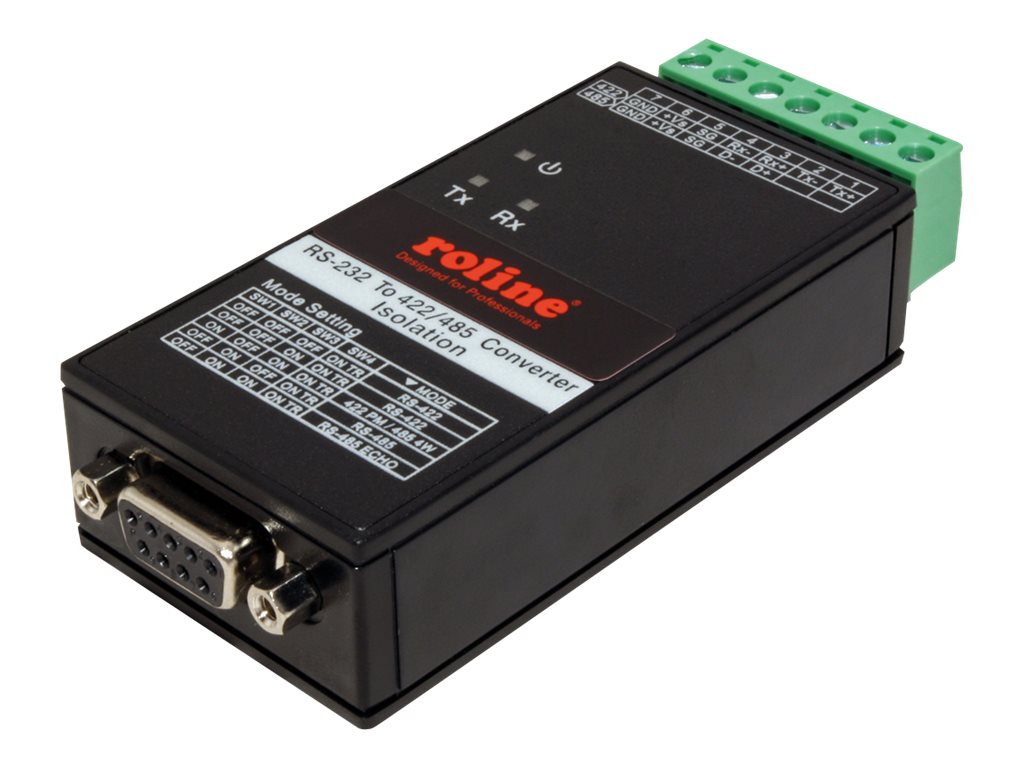 ROLINE RS232 to RS422/485 converter - Serieller
