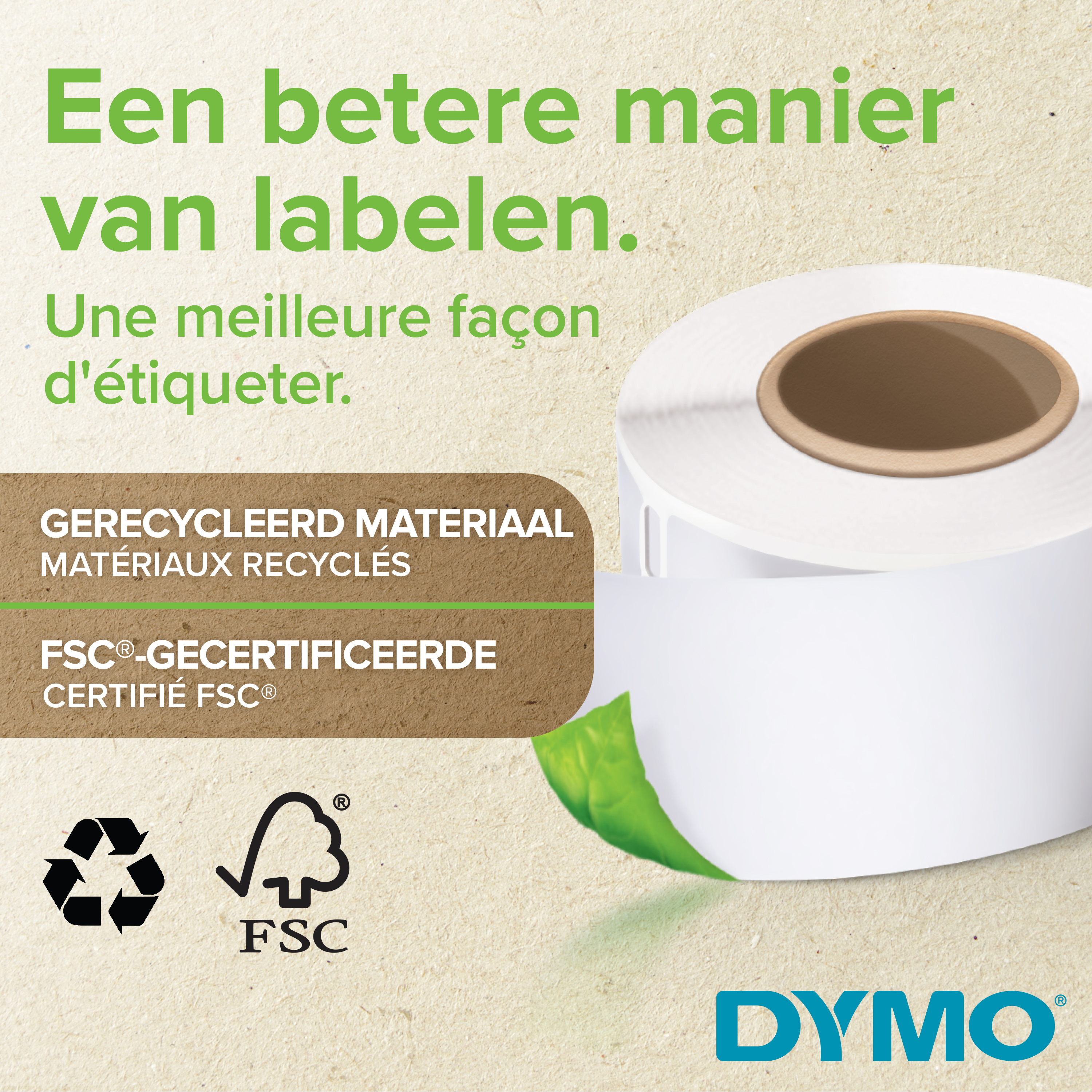 Dymo Square Multipurpose Labels - Mehrzwecketiketten, Ansicht 4
