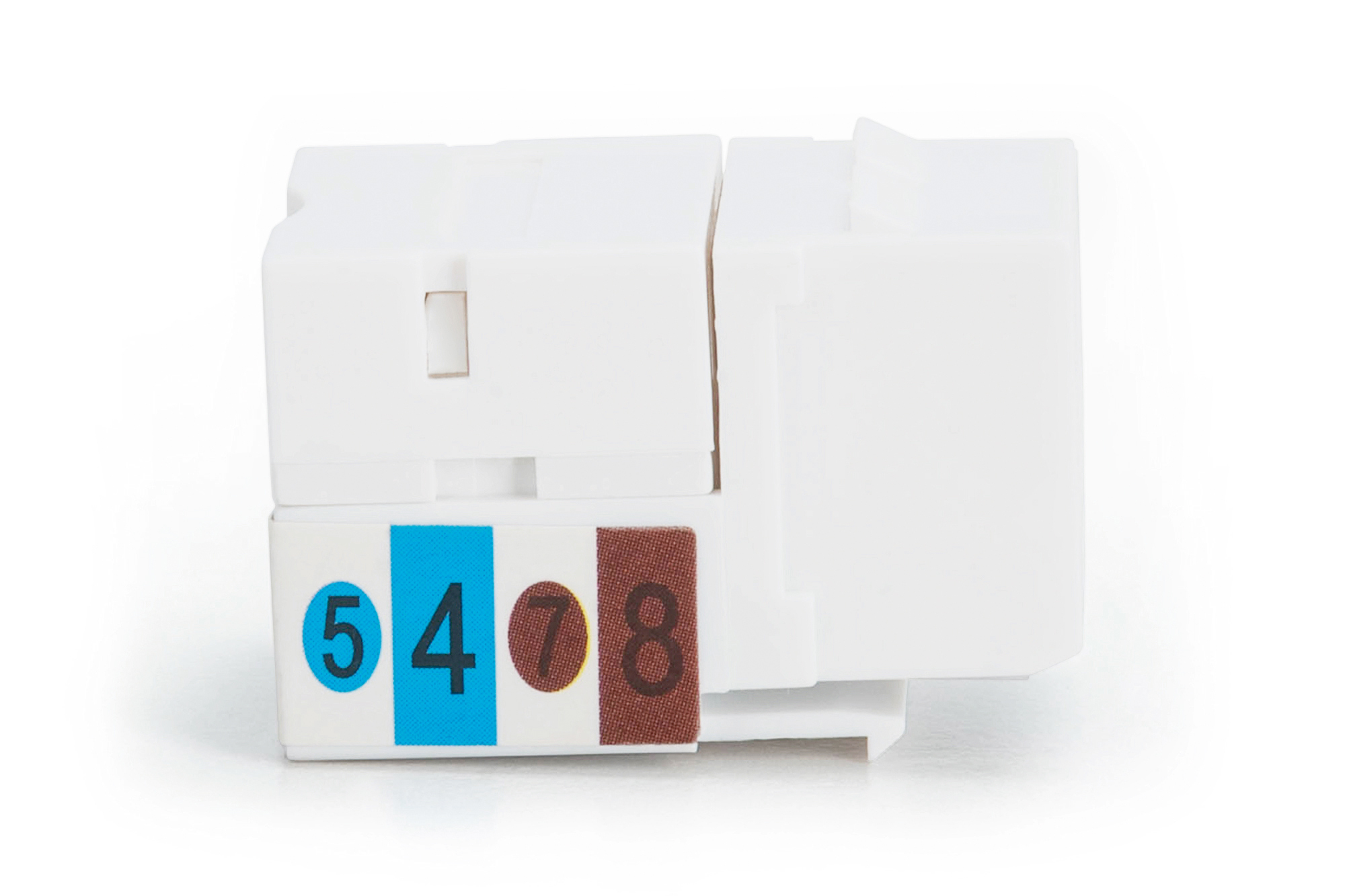 DIGITUS CAT 5e, Klasse D Keystone Modul, ungeschirmt, Ansicht 4