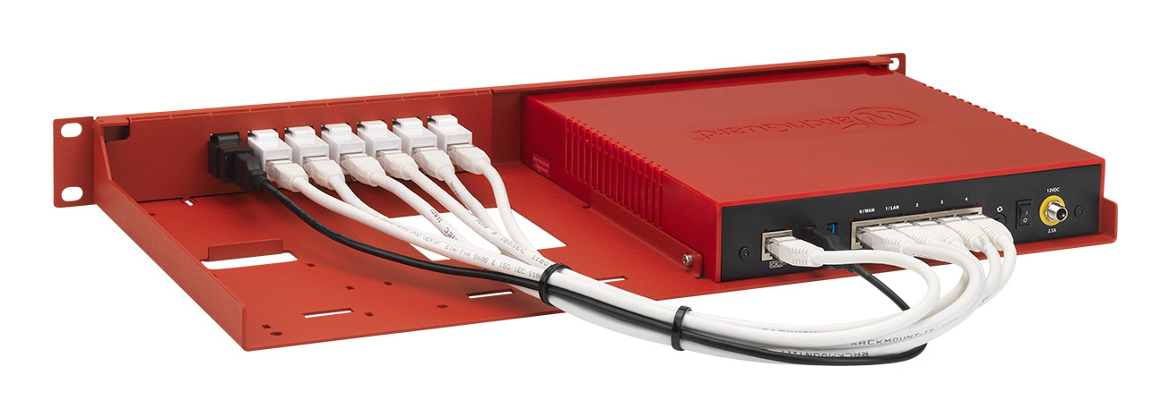Rackmount.IT RM-WG-T6 - Netzwerk-Einrichtung - Rack montierbar - WatchGuard Red - 1U - 48.3 cm (19), Ansicht 2