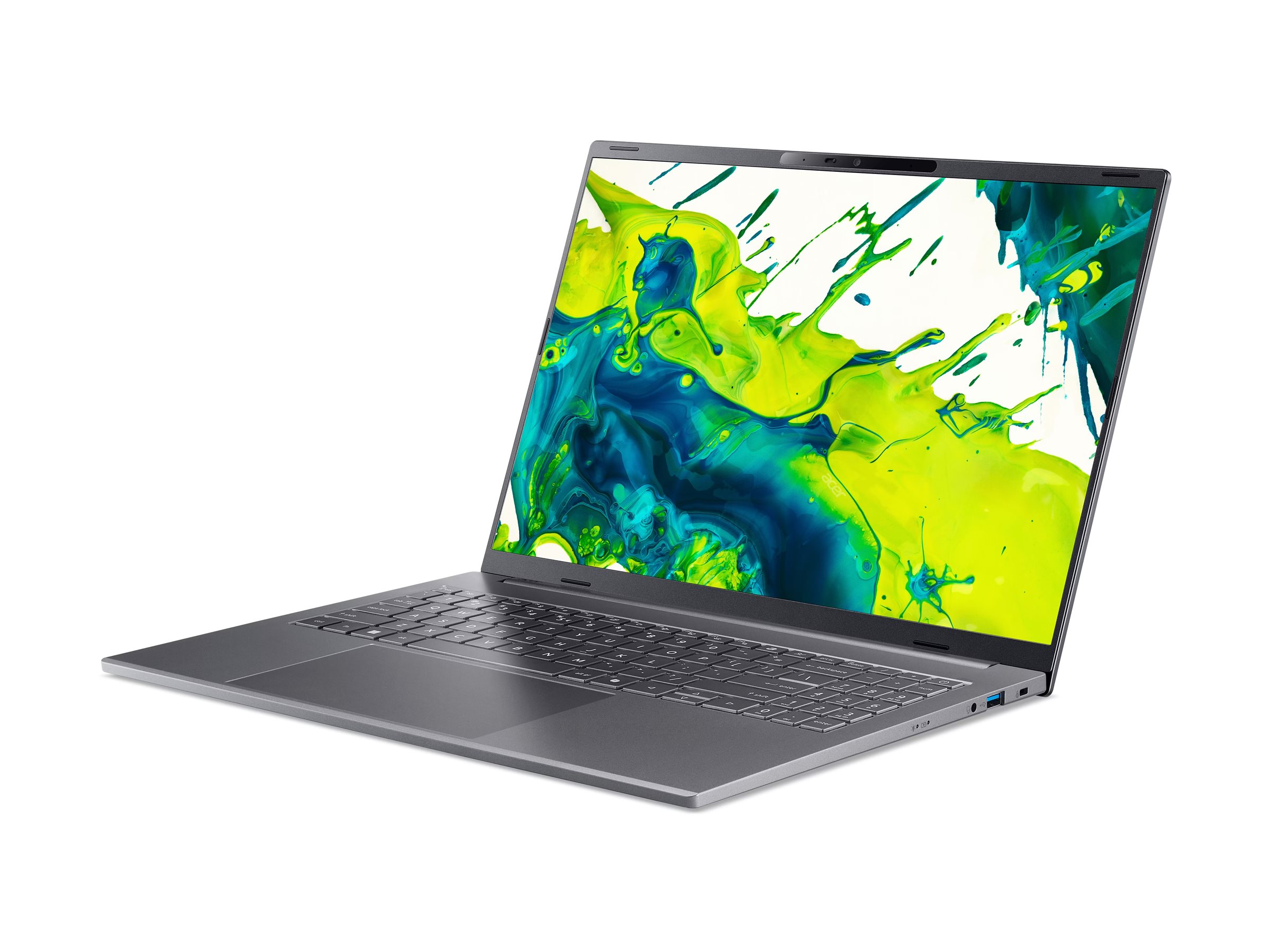 Acer Aspire 16 AI A16-I71M - 180°-Scharnierdesign - Intel Core Ultra 7 355 / 2.3 GHz - Win 11 Home - Intel Graphics - 16 GB RAM - 512 GB SSD NVMe - 40.6 cm (16")