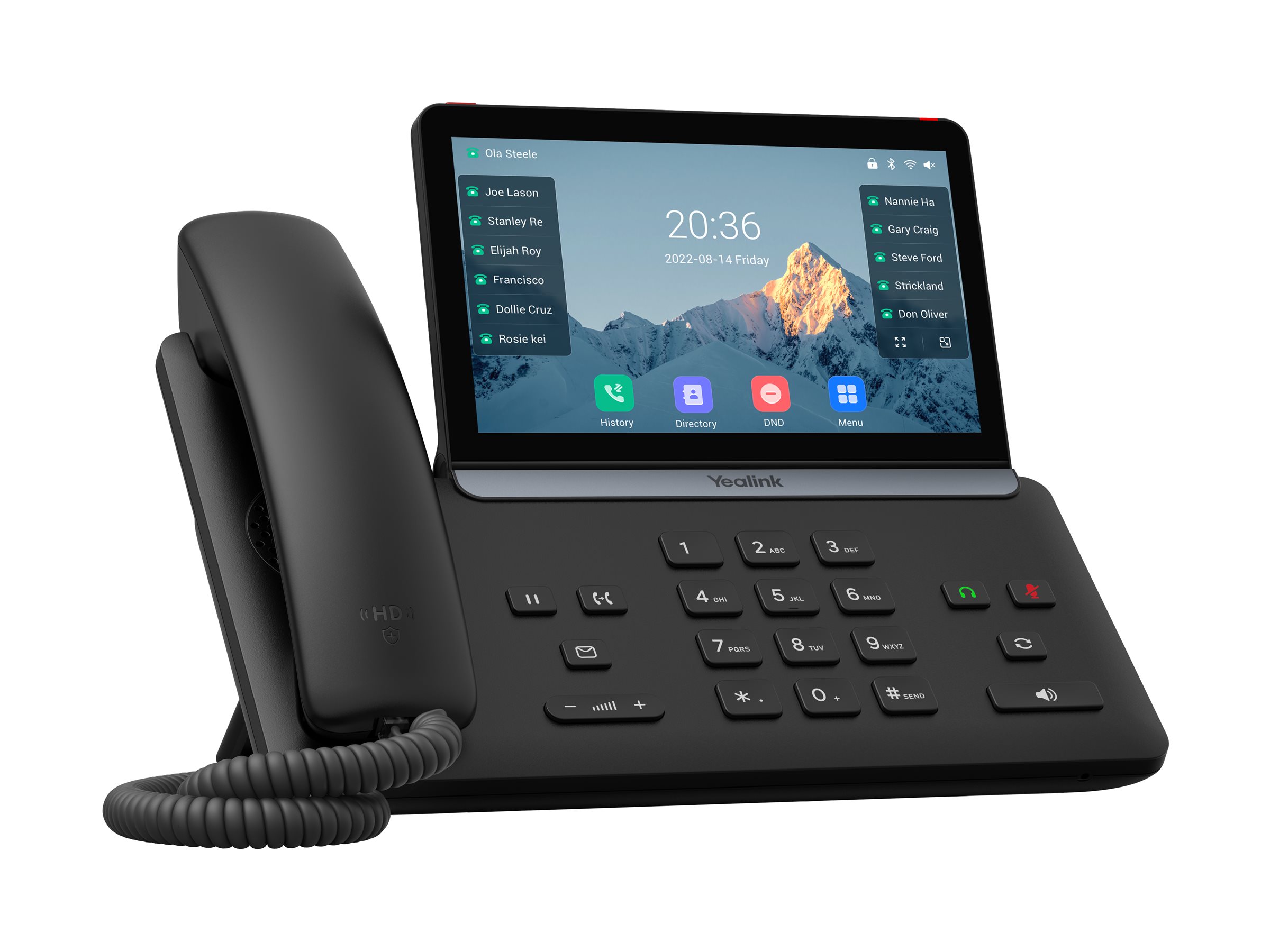 Yealink SIP-T87W IP Phone - VoIP-Telefon - Voice-Over-IP, Ansicht 2