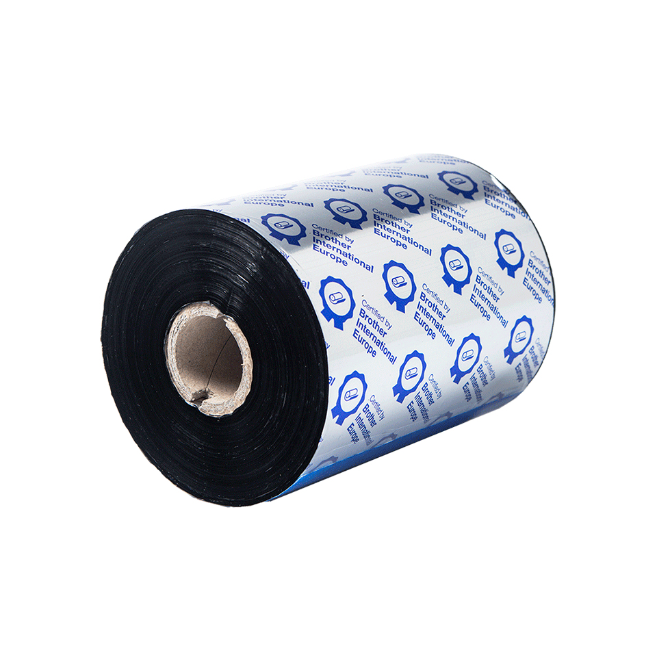 Brother Premium - Schwarz - 110 mm x 600 m - Farbband (Packung mit 6), Ansicht 4