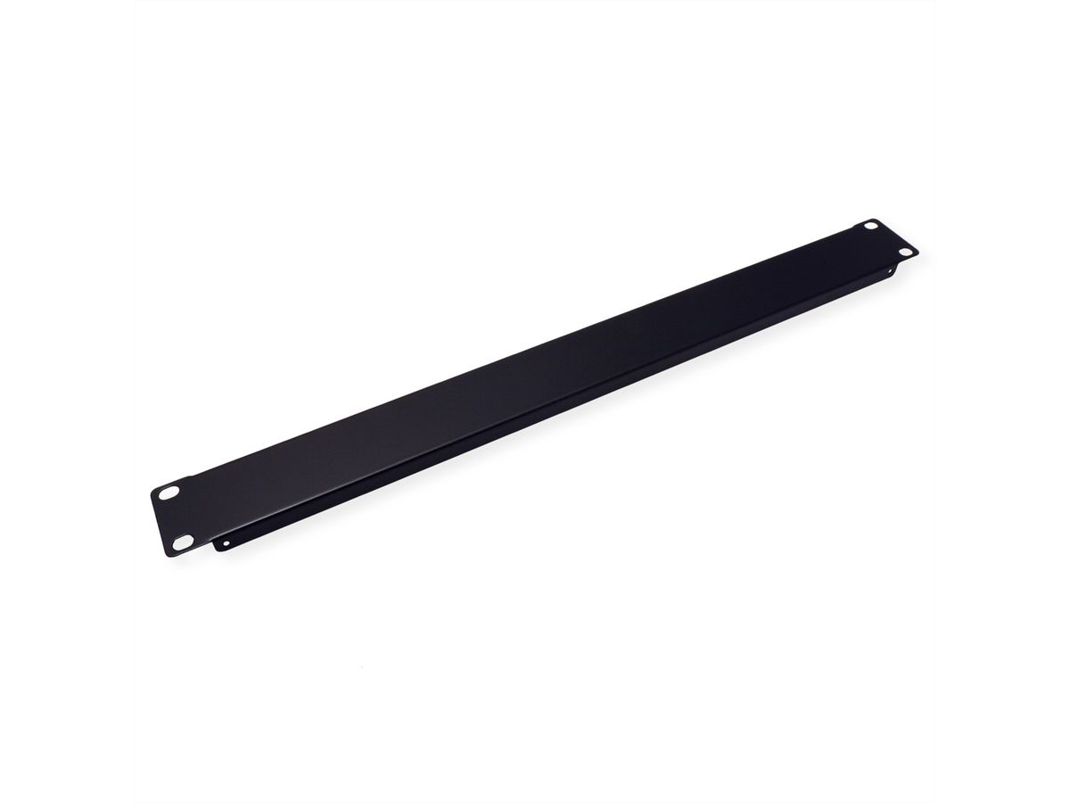 VALUE Blindabdeckung - Schwarz, RAL 9005 - 1U - 48.3 cm (19), Ansicht 3