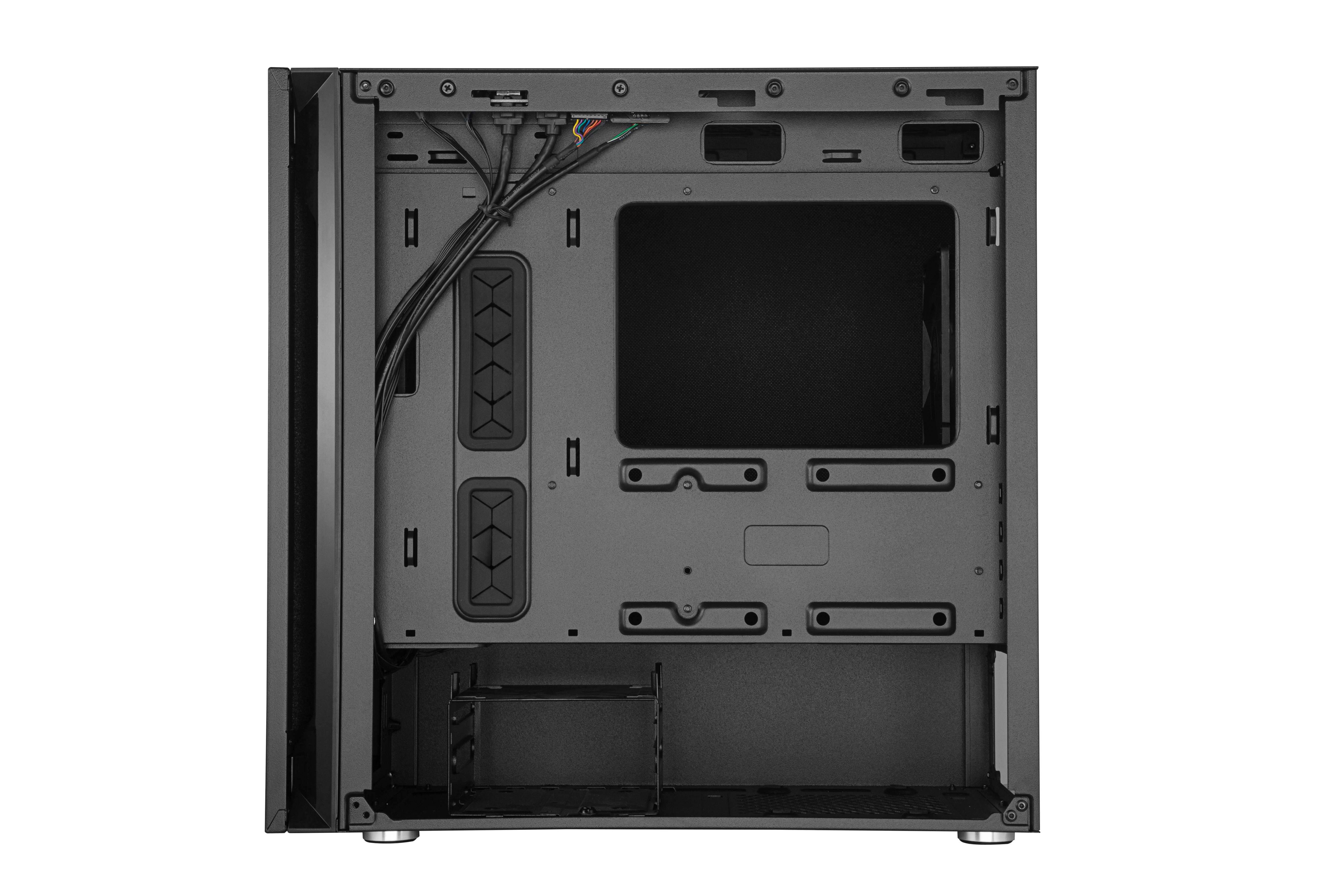 Cooler Master Silencio S400 - Tower - micro ATX - keine Spannungsversorgung (ATX / PS/2), Ansicht 4