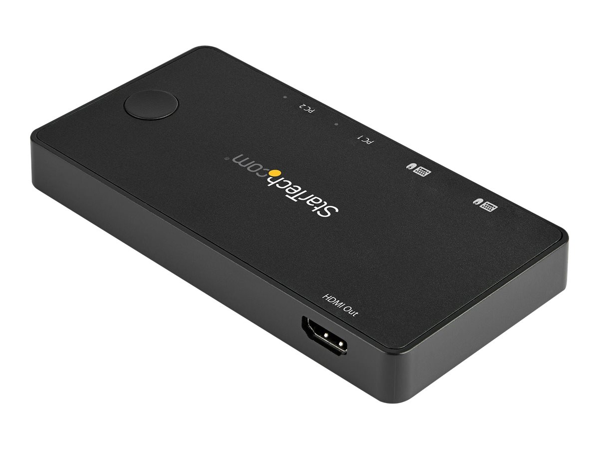 StarTech.com 2-Port USB-C KVM Switch - 4K 60Hz