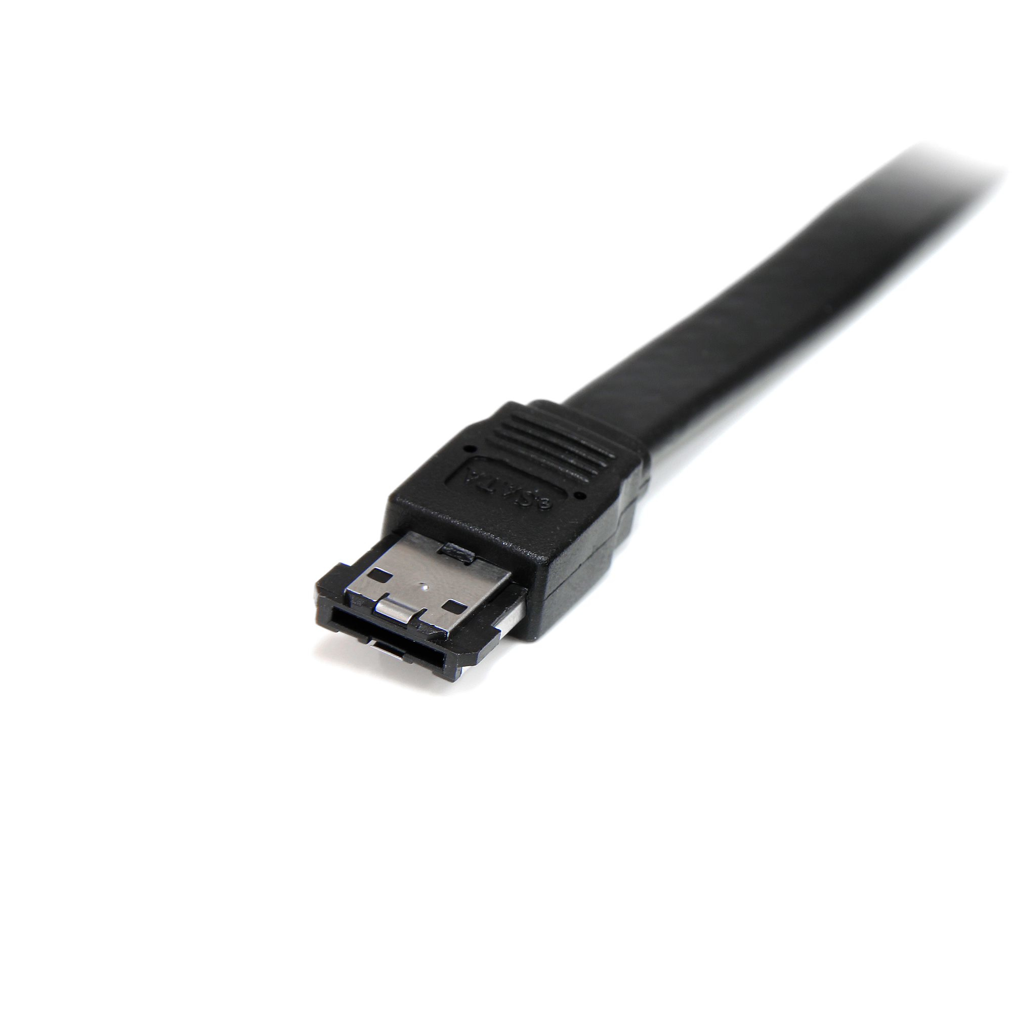 StarTech.com 1,8m geschirmtes eSATA Kabel - St/St - externes SATA Kabel - eSATA Kabel 180cm - eSATA-Kabel, Ansicht 4