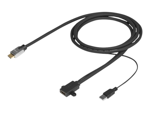 VivoLink PROHDMIHDMFM5-LSZH - 5 m - HDMI Typ A (Standard) - HDMI Typ A (Standard) - 4096 x 2160 Pixel - 18 Gbit/s, Ansicht 2