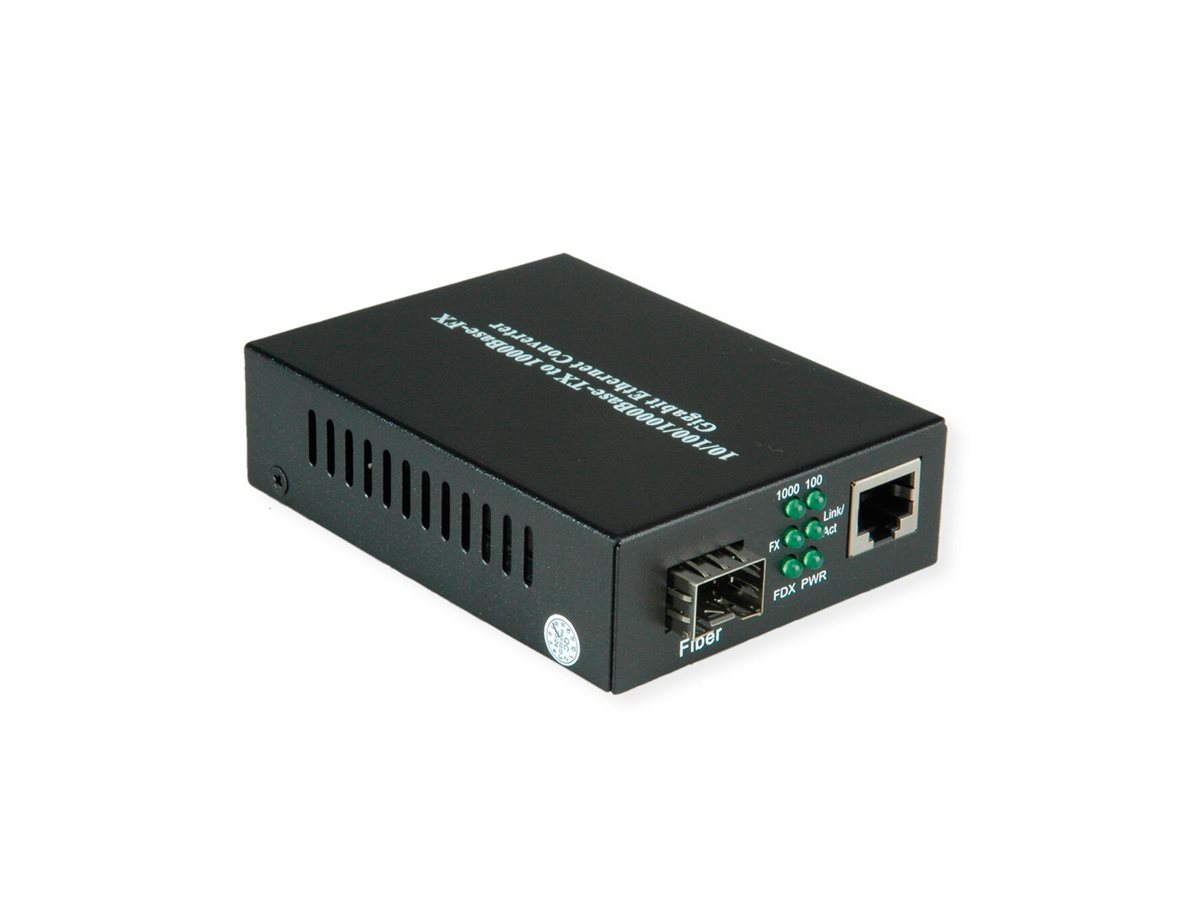 VALUE Gigabit Eth.Konvrtr RJ45/SFP Slot - Converter - Switch, Ansicht 3