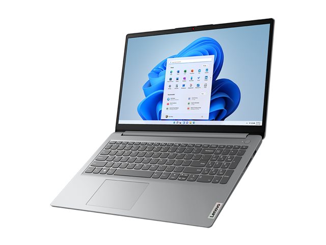 Lenovo IdeaPad 1 15IGL7 82V7 - 180°-Scharnierdesign - Intel Celeron N4120  1.1 GHz - Win 11 Home in S mode - UHD Graphics 600 - 4 GB RAM - 128 GB eMMC - 39.6 cm (15.6)