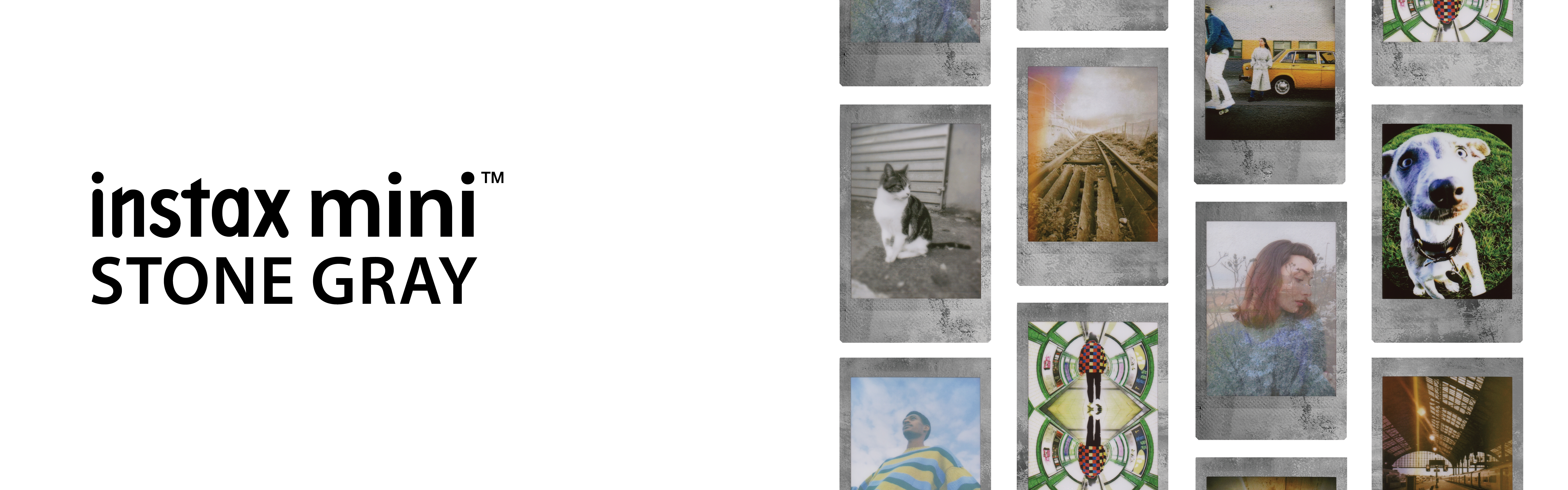 Fujifilm Instax Mini Stone Gray - Instant-Farbfilm, Ansicht 2