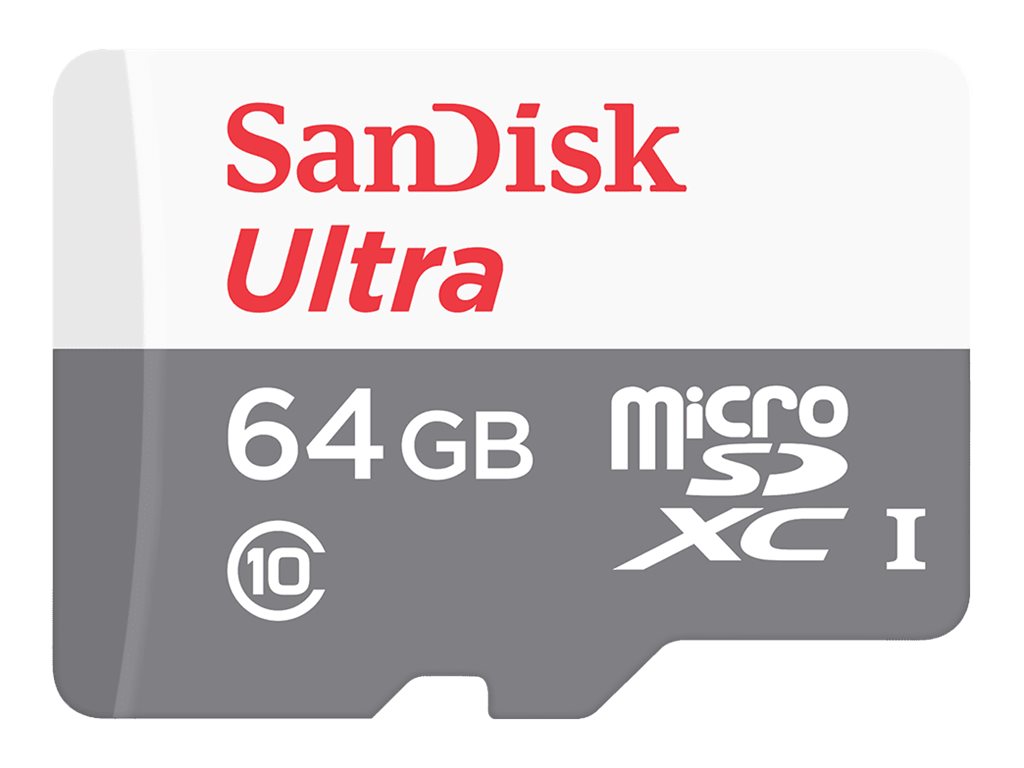 SanDisk 64GB SANDISK ULTRA MICROSDXC (SDSQUNR-064G-GN3MN)