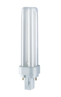 Osram DULUX D - Nicht integrierte kompakte fluoreszierende Glühlampe, Ansicht 3