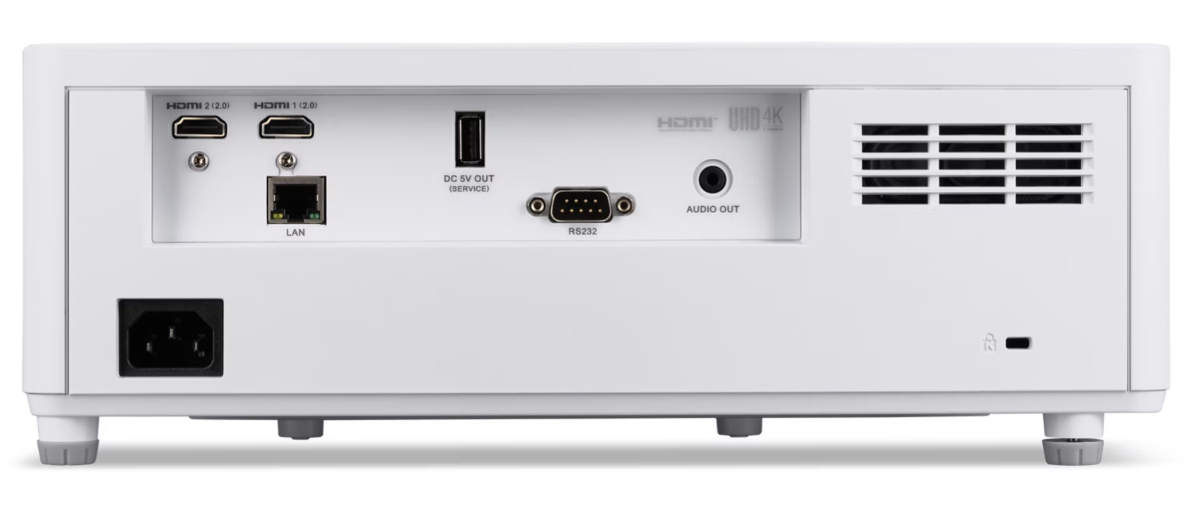 Acer PL6820 - DLP-Projektor - Laser - 3D - 5500 lm, Ansicht 2