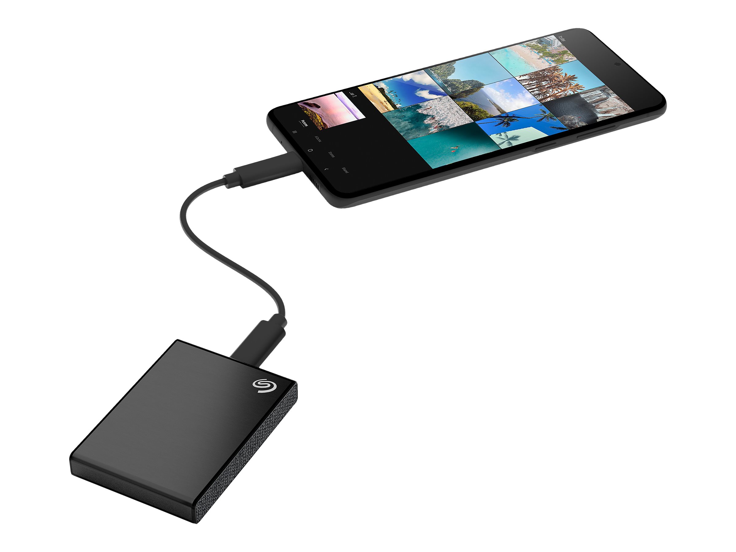 Seagate One Touch SSD STKG1000400 - SSD - 1 TB - extern (tragbar), Ansicht 4
