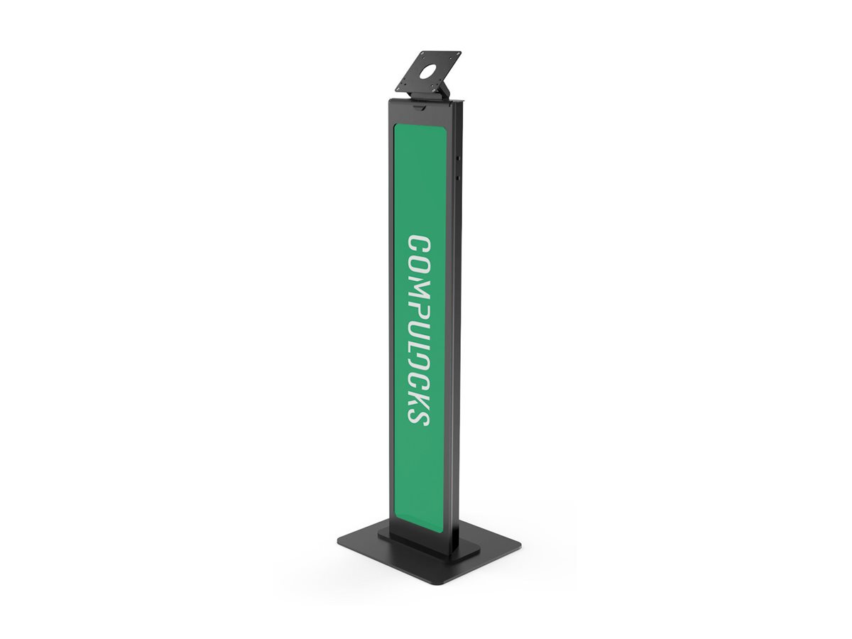 Compulocks VESA Brandable Floor Stand - Aufstellung - für Tablett - Aluminium - Schwarz - Bodenaufstellung, Ansicht 3