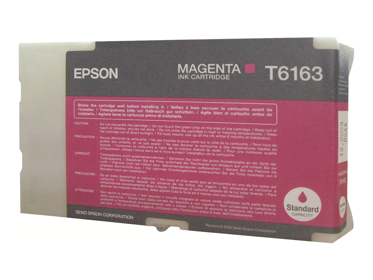 Epson T6163 - 53 ml - Magenta - original - Tintenpatrone - für B 300, 310N, 500DN, 510DN