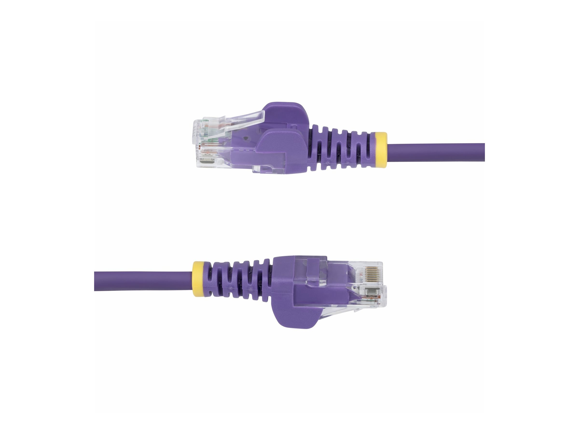 StarTech.com 50cm Purple Slim CAT6 Ethernet Cable, Snagless, 28AWG, LSZH - Patch-Kabel - RJ-45 (M), Ansicht 4