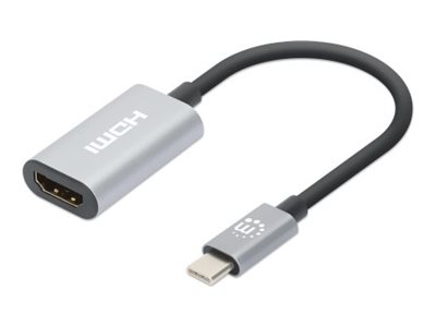 Manhattan Videoadapter - 24 pin USB-C männlich zu HDMI weiblich