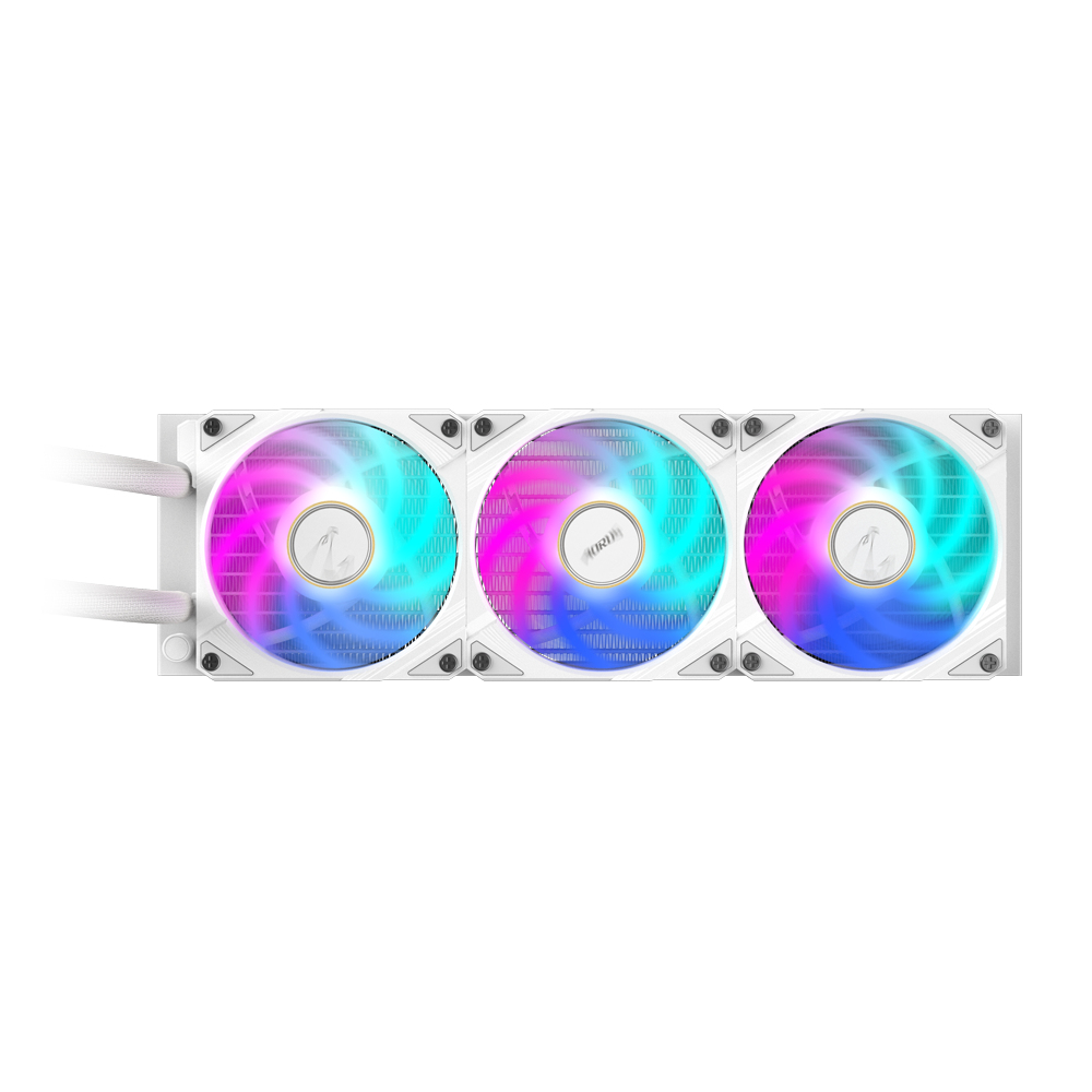 Gigabyte AORUS WATERFORCE X II 360 ICE - Prozessor-Flüssigkeitskühlsystem - (für: AM4, TR4, LGA1200, LGA1700, AM5), Ansicht 4