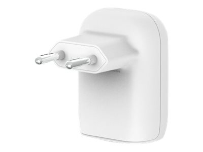 Belkin BoostCharge - Netzteil - 37 Watt - PD 3.0 - 2 Ausgabeanschlussstellen (USB, 24 pin USB-C), Ansicht 5